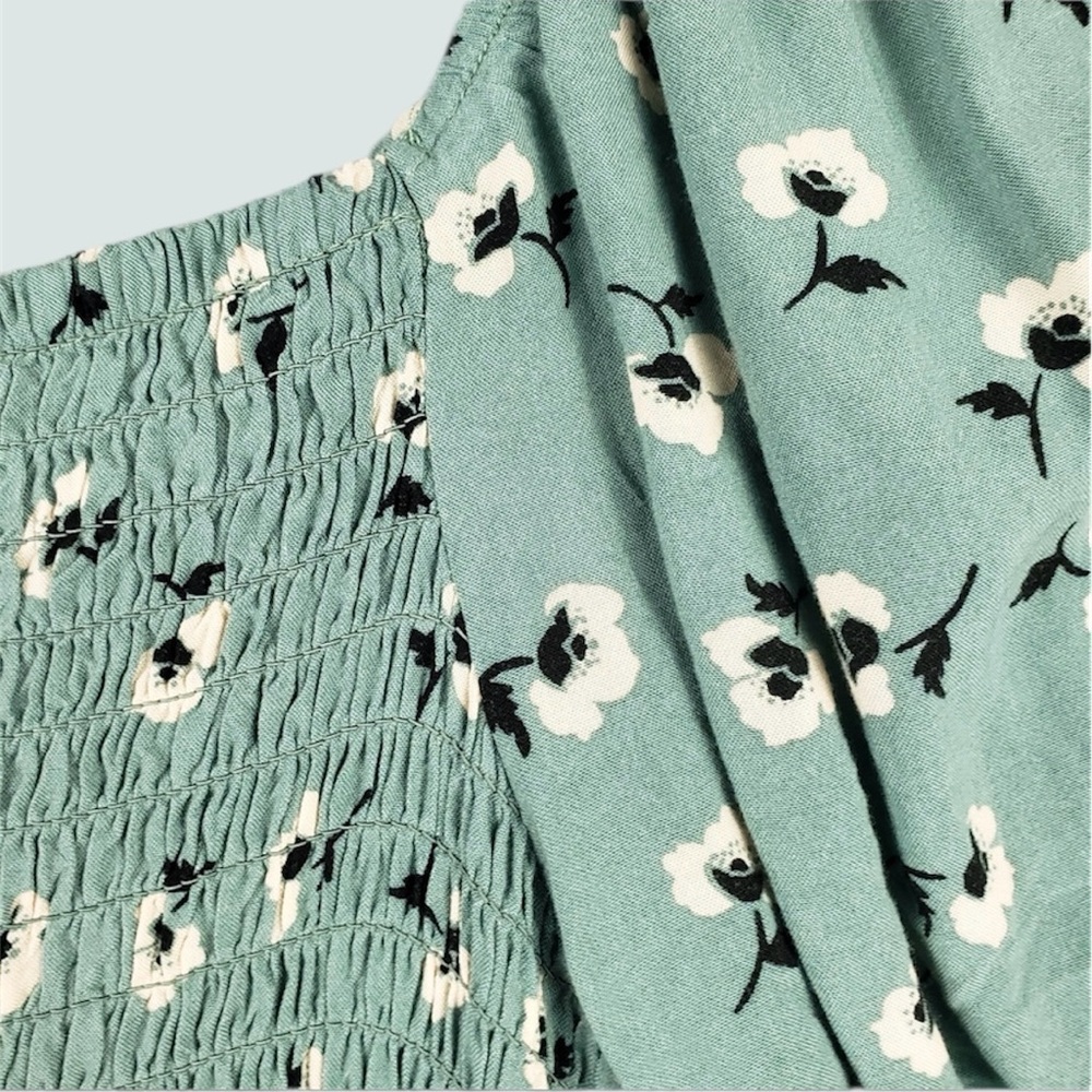 Mimi Chica Sage Green Floral Mini Dress - Picture 8 of 12